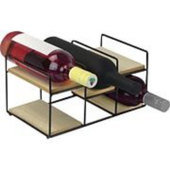 CreativeWare 5 Bottle Wine Rack - Picture 4 of 7
